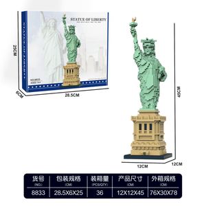 Bloques de construcción del Empire State Building, modelo educativo, juguete chino, popular en Estados Unidos. - Product Image 3