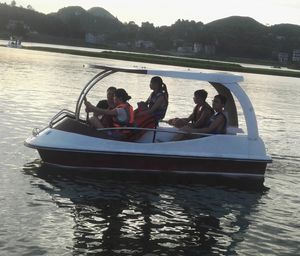 Botes <span class=keywords><strong>de</strong></span> <span class=keywords><strong>Pedales</strong></span> <span class=keywords><strong>de</strong></span> Fibra <span class=keywords><strong>de</strong></span> Vidrio para Niños, 4 Personas, para Parque Acuático M-076, Equipo <span class=keywords><strong>de</strong></span> Juego Acuático, Bote Eléctrico <span class=keywords><strong>de</strong></span> <span class=keywords><strong>Pedales</strong></span> para 4 Personas - Product Image 2