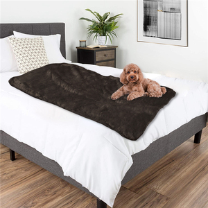 Naturelife Sherpa polar ligero Reversible y 100% poliéster Fluffy Pet Manta - Product Image 6