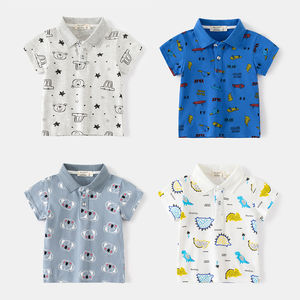 RTS-camisetas y polos con estampado de animales para niños, ropa de bebé lista para enviar - Product Image 2
