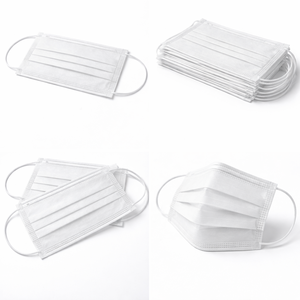 Masque chirurgical médical <span class=keywords><strong>jetable</strong></span> 3 plis respirant et écologique à prix réduit pour usage quotidien adulte - Product Image 3