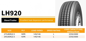 Neumáticos TBR Radiales Eficientes para Camiones y Autobuses 275/80R22.5 295/60R22.5, Reducen los Costos Operativos para Empresas de Logística - Product Image 6