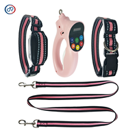 Collar de entrenamiento para perros con detección de tensión automática remota y correa para perros impermeable IP67 Collar de choque para perros con modo Manual/automático