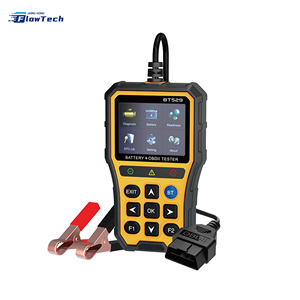 เครื่องมือสแกนวินิจฉัยรถยนต์ OBD2 พร้อมเครื่องทดสอบแรงดันแบตเตอรี่ 12-24V เครื่องอ่านโค้ดข้อผิดพลาดของเครื่องยนต์ รีเซ็ตไฟเตือน Check Engine - Product Image 5