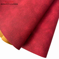 Cuir synthétique PU grain litchi mat, personnalisable, doux et confortable, couleurs riches, pour sacs, canapés et chaises