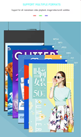 Layar Sentuh LCD Android Digital Signage Player 55 Inci 2500nits 1080P Dua Sisi, Kecerahan Tinggi, untuk Pusat Perbelanjaan
