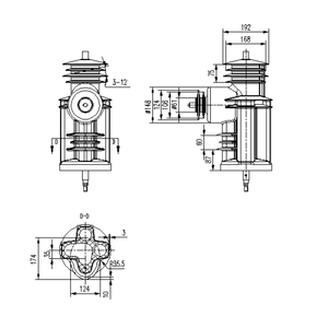 Capteur électronique à <span class=keywords><strong>pôle</strong></span> scellé intégré (acquisition unique) YTJL10-720JE-32G (transformateur courant/tension) - Product Image 3