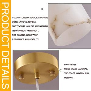 Lámpara <span class=keywords><strong>de</strong></span> <span class=keywords><strong>Techo</strong></span> <span class=keywords><strong>Colgante</strong></span> Moderna Cuadrada <span class=keywords><strong>de</strong></span> Latón Dorado con Cristales, Altura Ajustable - Product Image 5