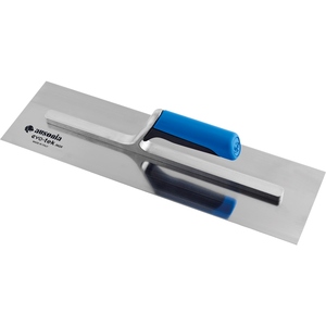 Truelle de plâtrier Ausonia 42x12 cm, lame en acier inoxydable, ergonomique, pour maçonnerie et plâtre, fabriquée en Italie - Product Image 1