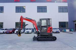 Mini Excavadora con Motor Kubota Yilis, Mini Excavadora Pequeña - Product Image 2