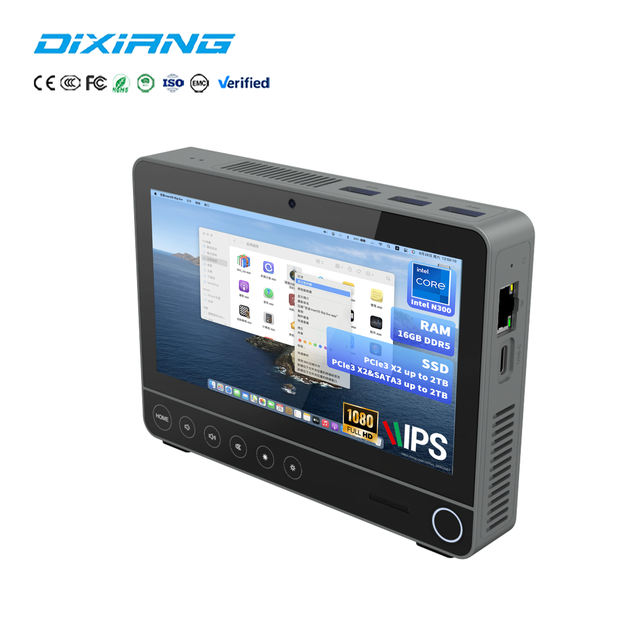 2026 Wholesale Mini PC Intel Core I3 N300 16GB DDR5 4K HD Touch Screen Small Desktop Custom Portable for Business & Light Gaming