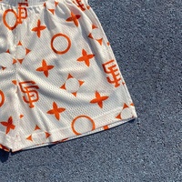 Nouveaux shorts d'entraînement basiques pour hommes, tendance été, entrejambe 5 pouces, imprimé par sublimation, shorts de basketball en mesh personnalisés