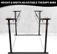 Barre d'assistance debout réglable de capacité de barres parallèles de physiothérapie pour le soutien Barre parallèle robuste pour l'entraînement des jambes