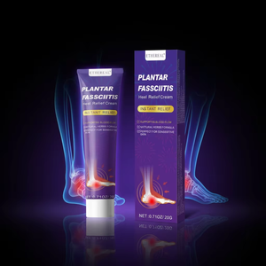 Crema para el Dolor de Talón por Fascitis Plantar con Hierbas Naturales para Piel Sensible - Product Image 2