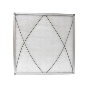 Công nghiệp HVAC en779 G4 sợi tổng hợp khung nhôm phẳng Bảng điều chỉnh tùy chỉnh mau và <span class=keywords><strong>AHU</strong></span> Bộ lọc không khí - Product Image 2