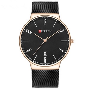 Montre pour homme 8257 en alliage de quartz avec cadran à aiguilles, sport, simple, tendance, minimaliste, décontractée, affaires, couple, étanche, 40 mm - Product Image 5