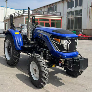 Tractor Económico con Certificación CE y EPA Euro 5, Neumáticos Todoterreno, Maquinaria Agrícola, Tractor de 80HP con Elevación Hidráulica, Tractor de 4 Ruedas Motrices para Pastoreo - Product Image 2