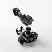 Support de téléphone portable antichoc antivol pratique, utilisation à une main, 360 °   Rotation compatible avec les motos, scooters et vélos