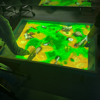 VR AR Sandbox Kids Sandbox Magic Interactive Projection Sand Table Games Aire de jeux intérieure