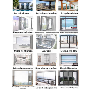 VOBO Fenêtre pliante sans cadre en acier inoxydable et alliage d'aluminium avant-gardiste et moderne, triple synchronisation, cuisine, salle <span class=keywords><strong>à</strong></span> manger en plein air - Product Image 6