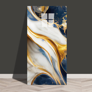 JoyShine Factory – Nouveauté : Carrelage mural auto-adhésif en PVC, design géométrique moderne, effet marbre européen, étanche, à peler et coller - Product Image 6