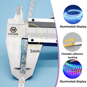 DIY Addressable RGB LED Strip WS2812B WS2811 WS2815 Breakpoint Resume 5V 12V 24V 30LED 60LED Pixel Light Strip - Product Image 2