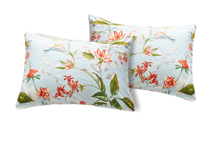 Juego de funda de edredón doble con estampado Floral, ropa de cama de algodón con estampado de flecha geométrica Reversible - Product Image 4