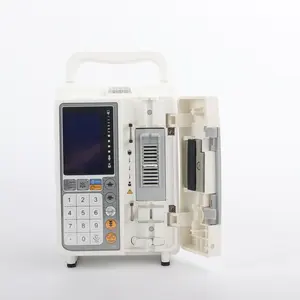 MSLVP03 hastane LCD elektrik şırınga pompası/Pet infüzyon pompası ICU için iki kanal infüzyon