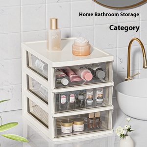 Sự Lựa Chọn Vui Vẻ PP Nhựa Đa-Hai Lớp Ngăn Kéo Tủ Bán Trong Suốt Bàn Tổ Chức Cho Mỹ Phẩm Và Văn Phòng Phẩm Lưu Trữ Hộp - Product Image 3