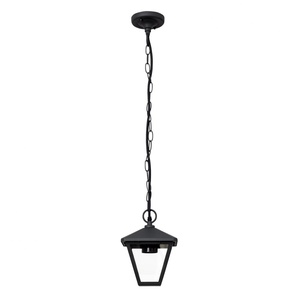 Lampada a sospensione IP44 1xE27 grigio scuro, ideale per esterni e ambienti umidi, fornisce illuminazione decorativa e - Product Image 1