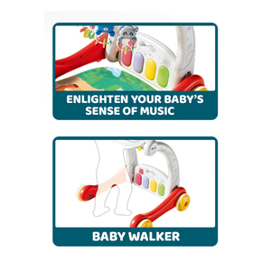 Konig Kids Tapete de Juego y Gimnasio 2 en 1 de Algodón Suave para Bebés de 0 a 24 Meses - Product Image 3