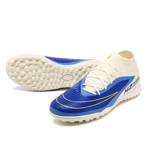 Chaussures de football unisexes Cristiano <span class=keywords><strong>Ronaldo</strong></span> Assassin, nouvelle collection automne-hiver, crampons TF, crampons longs, chaussures d'entraînement, tige en mesh - Product Image 5