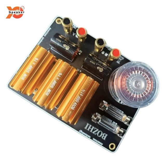 YJ OEM Single Frequency Two Three-way Audio High-power Frequency Divider Crossover Speaker Accessories