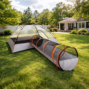Foldable Pet <b>Playpen</b> with Tunnel Enclosure Tent for Cats Dogs <b>Rabbits</b> Indoor Outdoor Exercise Tent Breathable Pet <b>Playpen</b> Tunnel - Product Image 3