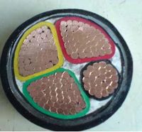 VV 0,6/1KV PVC-Isoliertes 4-Adriges Stromkabel VV VV22 YJV YJV22 Bau-Kupferkabel 35mm 50mm 70mm 95mm 10mm Größen