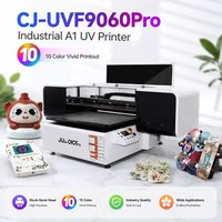 Impresora UV Jucolor de 10 Colores de Alta Calidad 9060 6090 con Ricoh Gen6 CCD para Acrílico, Madera y Metal