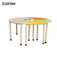 Table d'activités pour adultes et étudiants, colorée, de qualité, garantie 2 ans