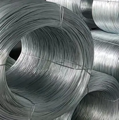 A fábrica fornece diretamente o fio galvanizado frio do ferro do fio 0.5-5.5mm ou o fio de aço da mola