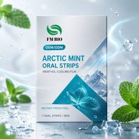 Film buccal personnalisé à la menthe fraîche, à dissolution rapide, pour une haleine fraîche