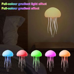 Popular Voice-controlled Colorful Jellyfish Night <b>Light</b> Can Be Hung and Recharged Atmosphere <b>Light</b> - Product Image 4