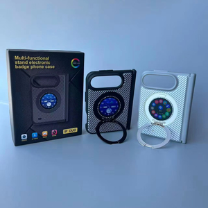 Custodia per <span class=keywords><strong>iPhone</strong></span> DUO 360 con Schermo a Colori Smart da 1,5 Pollici Pieghevole °   Supporto ad anello rotante fai-da-te per promemoria chiamate e controllo APP tramite app (con funzione <span class=keywords><strong>di</strong></span> promemoria) - Product Image 1