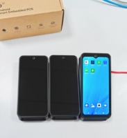 Terminal de Pago Inteligente Móvil con Pantalla Táctil IPS de 6.5 Pulgadas, Sistema Android 13, Terminal de Pago Desatendido con Lector de Tarjetas Inteligentes NFC