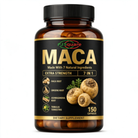Capsules de Maca à base de plantes personnalisées, fabrication GMP, OEM ODM, capsules énergétiques pour hommes