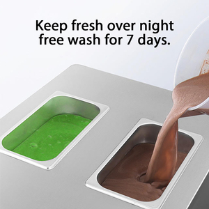 เครื่องทำไอศกรีม Gongly 5 รสชาติ ขนาดใหญ่ รุ่น Five Taylor สำหรับขาย ผลิตโดยโรงงานผลิตเครื่องทำไอศกรีม - Product Image 2