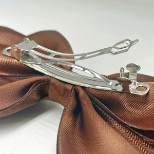 2025 nuovo Design personalizzato carino nastro in poliestere fermaglio per capelli per la bambina forcine per capelli - Product Image 4