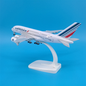 Modèles d'avions en alliage et résine moulés sous pression de 18 cm et 20 cm pour Airbus A380, A350, A330, A321, A320 et Boeing B737, B747, <span class=keywords><strong>B777</strong></span>, B787 - Product Image 2