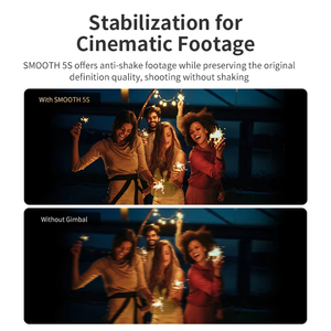 Estabilizador de 3 Ejes para Smartphone con Seguimiento IA, ZHIYUN SMOOTH 5S AI, 625g, Ligero, para iPhone/Samsung/<span class=keywords><strong>Xiaomi</strong></span> - Product Image 3