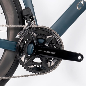 Vélo de route en fibre de carbone 700C Shimano 105 R7120 12S avec frein à disque hydraulique, 7,7 kg, léger, pour course sur route - Points clés de vente - Product Image 5