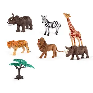 促销顶级优质耐用使用各种顶级销售塑料野生动物玩具塑料玩具