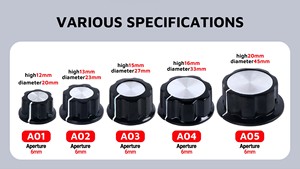 MFA05 <span class=keywords><strong>Bakelite</strong></span> potensiometer <span class=keywords><strong>Knob</strong></span> 6.35MM 6.0MM - Product Image 4